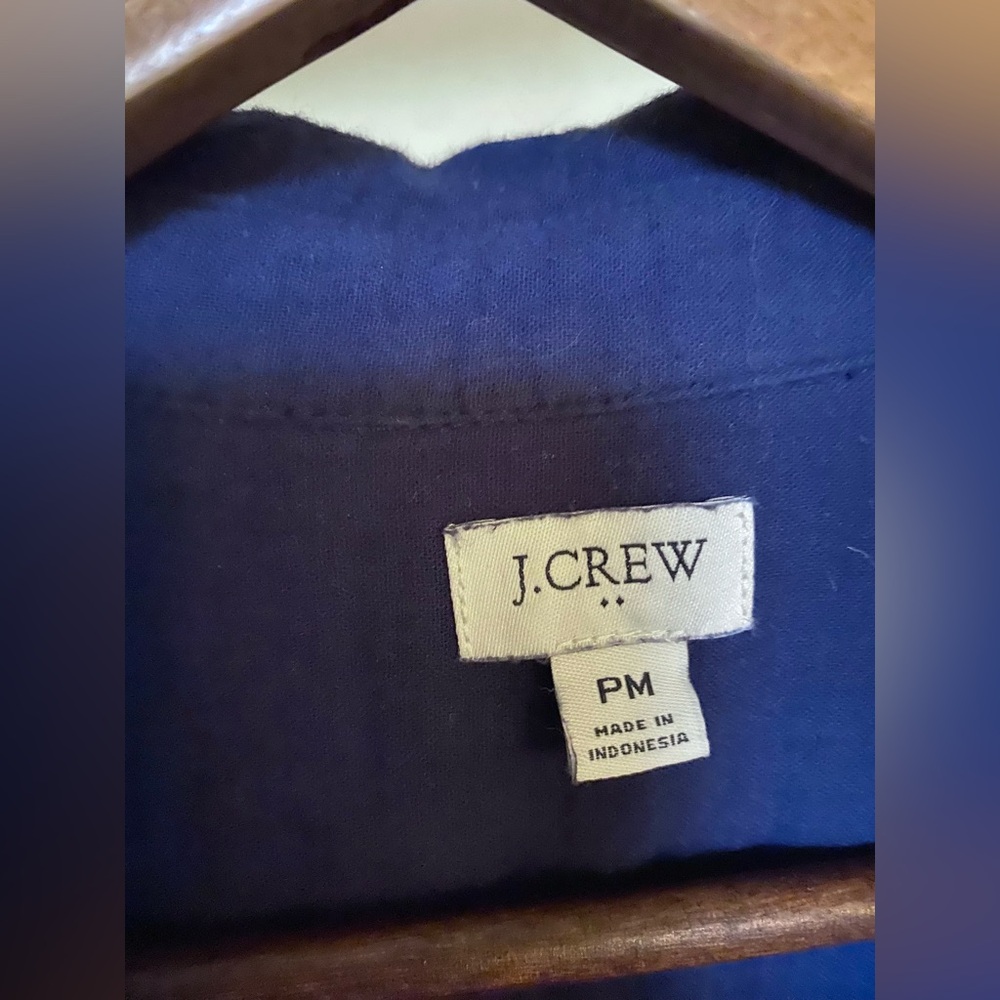 J. Crew - Cotton Gauze Button-Up Top - Picture 3 of 4